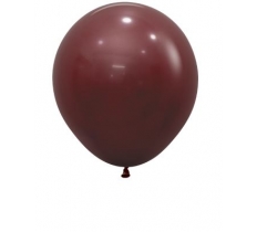 Sempertex Merlot 18" Latex Balloons 25 Pack