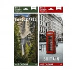 2025 Slim Postal Calendar Britain & Landscapes