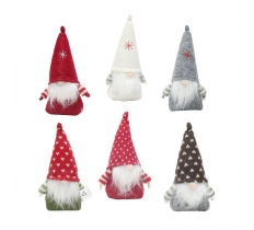 Table Gnome Santa 16cm ( Assorted Colours )