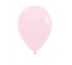 Sempertex 5" Pastel Matte Pink Latex Balloons 50 Pack