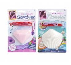 Dig - Dig & Create Clamshell/Gemstone