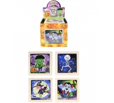 Wooden 11cm Halloween Mini Jigsaw Puzzle x 48 ( 33p Each )