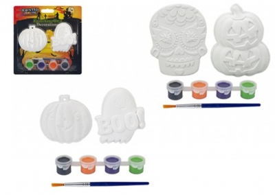 Paint Your Own Halloween Decoration 2 Pack