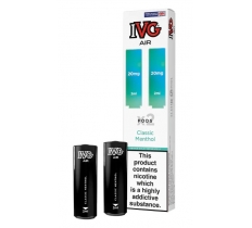 IVG Air Prefilled Vape Pod Classic Menthol x 10