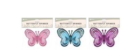 Hanging Butterfly Spinner Decoration