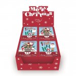 Christmas Cute Santa Card 12pk