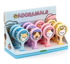 Adoramals Pets Shaped Small Hair Brush