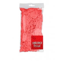 Valentines Day Red Shredded Tissue Paper 25G