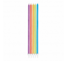 Primary Skinny Candles 16cm 10 Pack