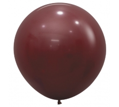 Fashion Colour Merlot 018 Latex Balloons 24"/60cm 3 PACK