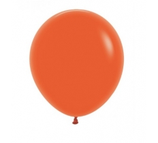 Sempertex 18" Orange Latex Balloons 25Pack