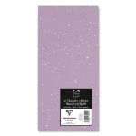 Glitter Tissue Paper Lilac 6 Sheets