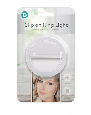 Clip-On Selfie Ring Light