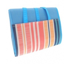 Textured Stripe Design Handy Size Beach Mats 90x180cm