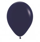 Sempertex 12" Navy Blue Latex Balloons 50 Pack