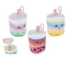 Plush Bubble Tea Coin Purse