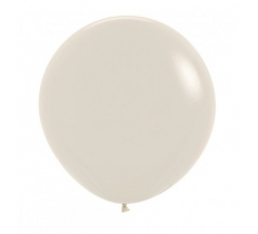 Sempertex 24" Pastel Dusk Cream Latex Balloons 3 Pack