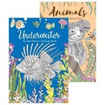 Animals & Under Water Colouring Book
