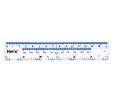 Helix 15cm Plastic Economy Ruler