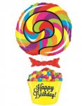 Lollipop Birthday 40" Single Pack