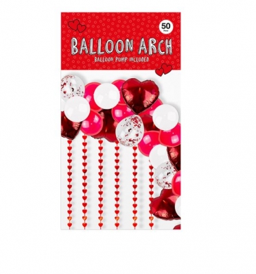 Valentines Day Balloon Arch Kit With Pump