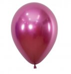 Sempertex 12" Reflex Fuchsia Latex Balloons 50 Pack