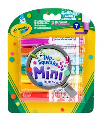 Crayola 7 Mini Markers ( 58-3370 )