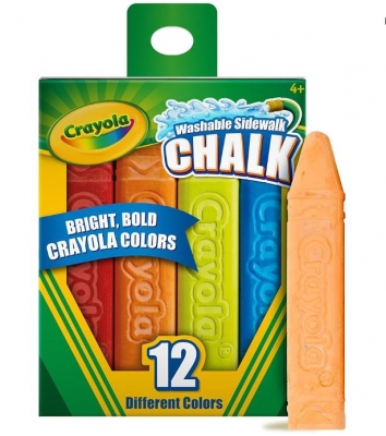 Crayola 12 Outdoor Chalks ( 51-2012 )