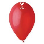 Gemar 13" Pack 50 Latex Balloons Red #045