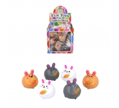 Pull Back Rabbit with Carrot (4cm) X 36PC