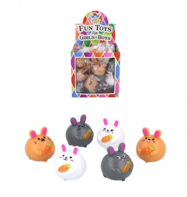 Pull Back Rabbit with Carrot (4cm) X 36PC