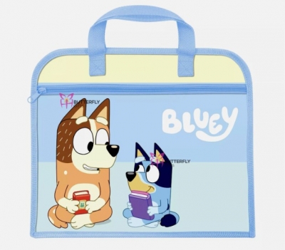 Zipped Book Bag Bluey