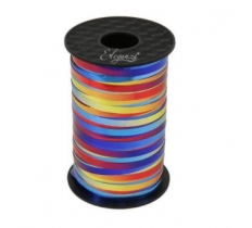 Eleganza Poly Curling Ribbon Metallic 5mm X250Yds Rainbow