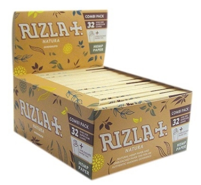 Rizla Organic Connoisseur King Size Slim & Tips 24 Pack