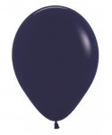 Sempertex 12" Fashion Navy Blue Latex Balloons 12 Pack