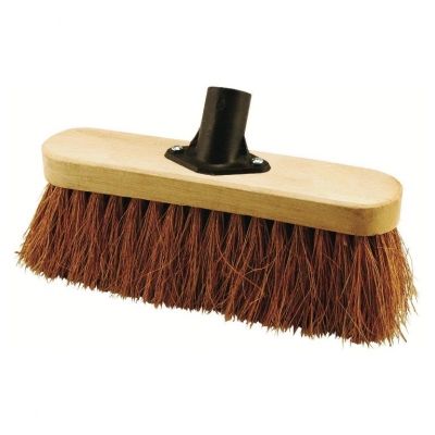 Elliotts Wooden Broom Head 25cm With Bracket