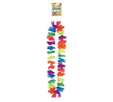 Deluxe Hula Lei (100cm) Multicoloured / Neon (Online Only)