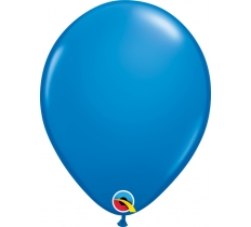 Qualatex 11" Plain Latex Round Dark Blue 25 Pack