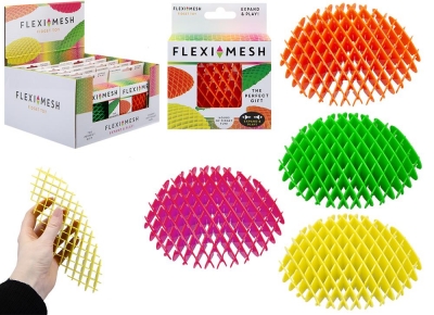 Expanding Flexi Mesh Worm Stretchy Fidget Toy