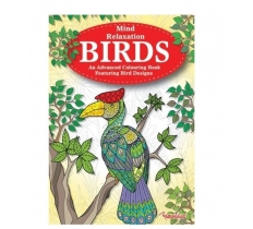 Animals And Birds Advanced Colouring Book 1 & 2