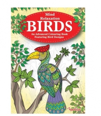 Adult Colouring Birds