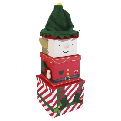 Plush Box Xl Elf 3 Piece