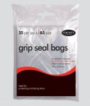 County A5 Grip Seal Bags ( 150mm X 225mm ) 25 Pack