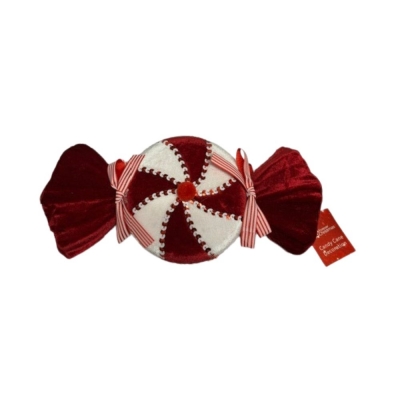 Candy Cane Sweet Dark Red 28cm