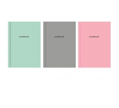 A4 Ruled Hardback Book Pastels