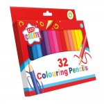 Kids Create 32 Mini Colouring Pencils