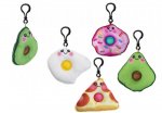 Fidget Pop Plush Food 12cm 4 Assorted