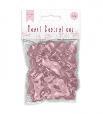 Mothers Day Acrylic Heart Decorations 75G