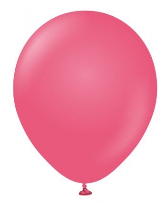 Kalisan 12" Standard Fuchsia Latex Balloon 100 Pack