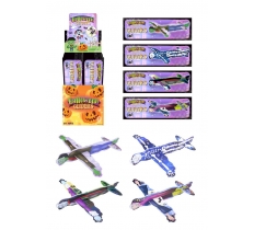 Halloween 17cm Gliders In Assorted Designs x 48 ( 12p Each )